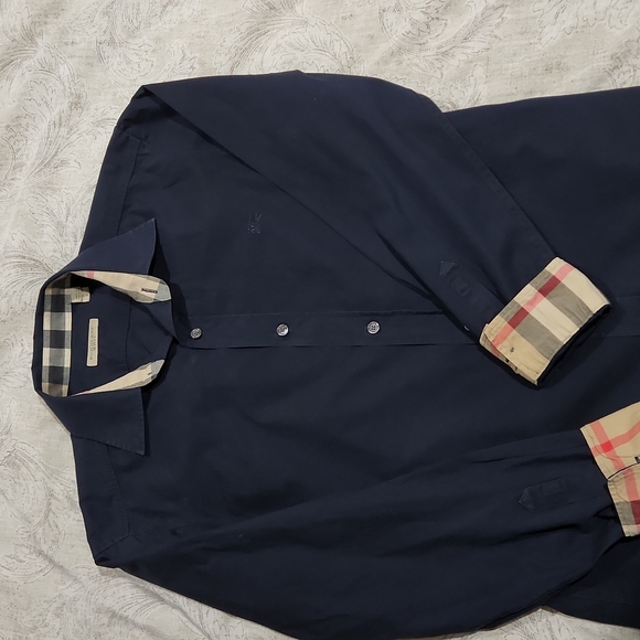 SOLD--Men's Burberry Dress Shirt - Picture 4 of 5
